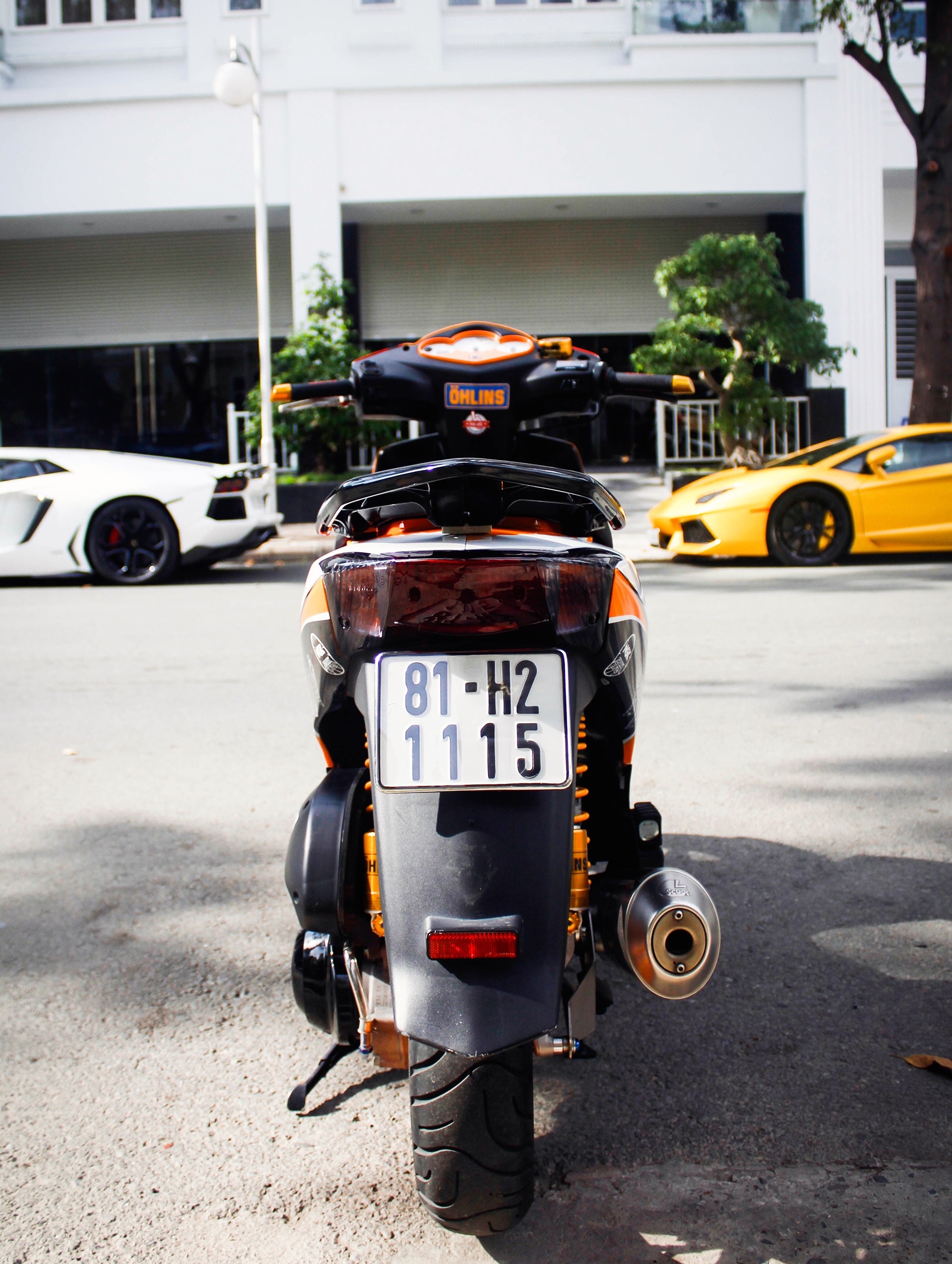 Honda Dylan độ đồ chơi ở Sài Gòn ảnh 5 Honda Dylan do do choi o Sai Gon anh 5