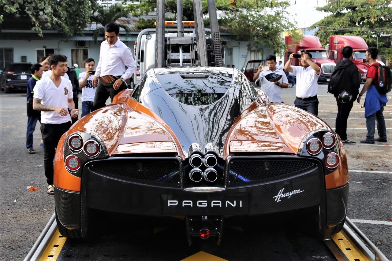 Sieu xe Pagani Huayra cua Minh Nhua anh 3