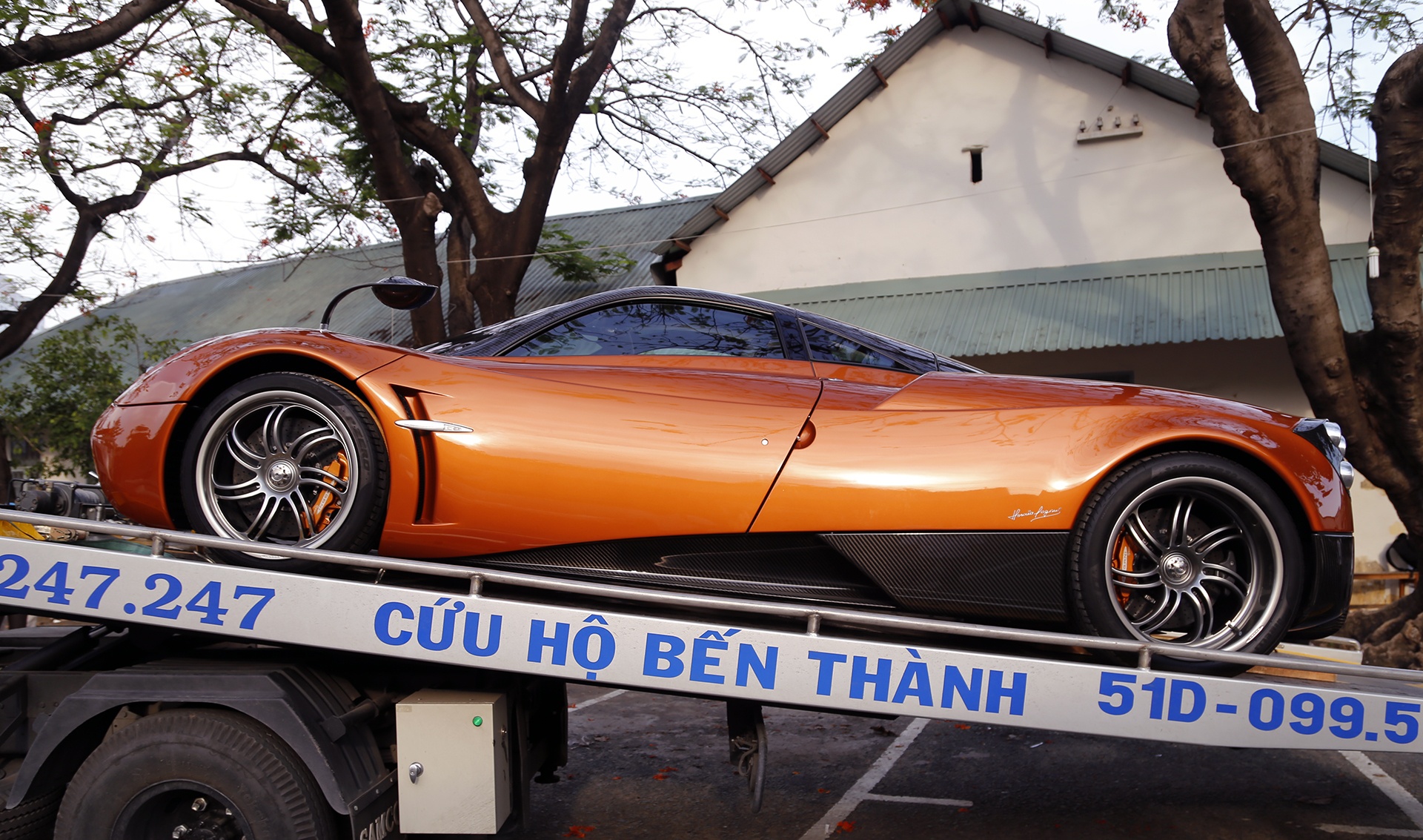 Sieu xe Pagani Huayra cua Minh Nhua anh 4