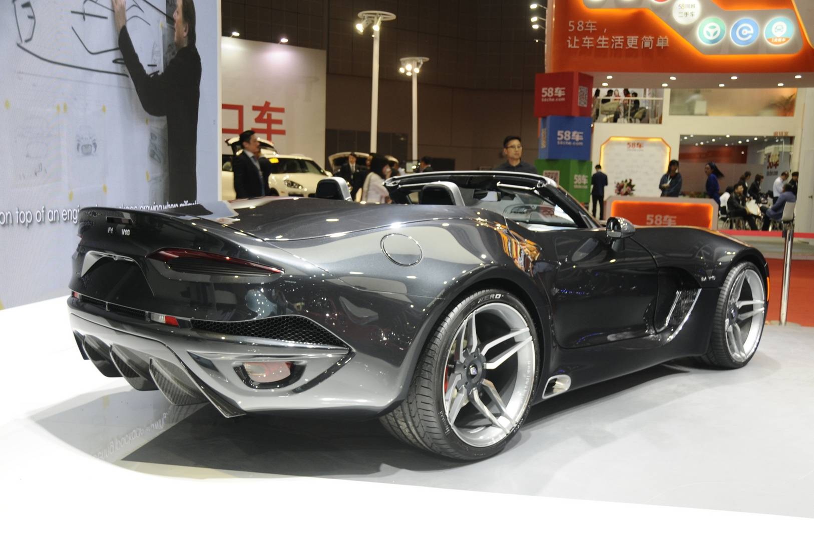 siêu xe VLF F1 V10 Roadster ảnh 2 sieu xe VLF F1 V10 Roadster anh 2