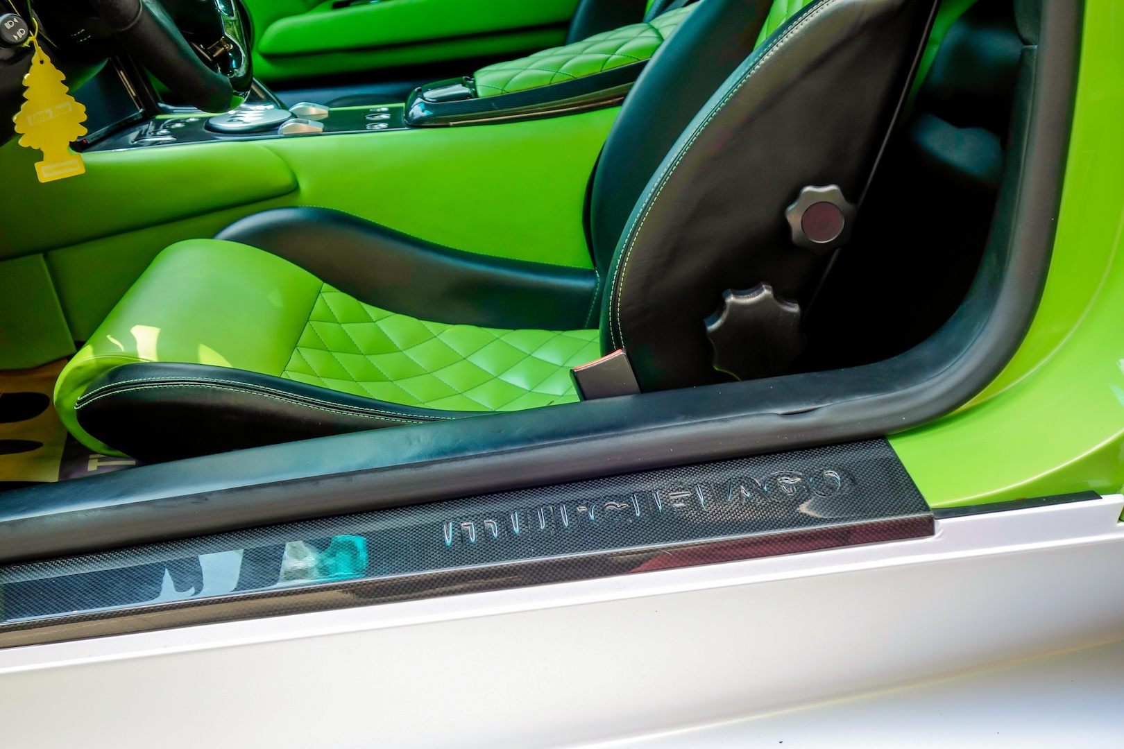 Lamborghini Mucielago LP640 mau xanh com anh 7