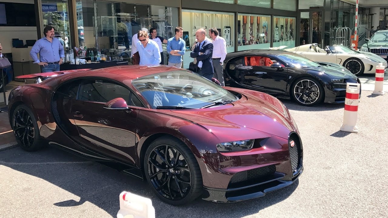 Hai sieu xe Bugatti Chiron xuat hien tai Monaco hinh anh