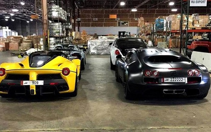 bo suu tap xe cua thai tu Qatar anh 8