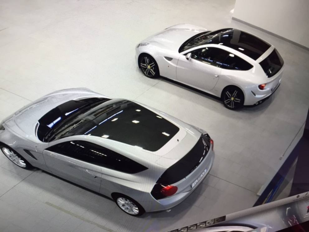 Lo hinh anh Ferrari F16X bon cua giong SUV hinh anh