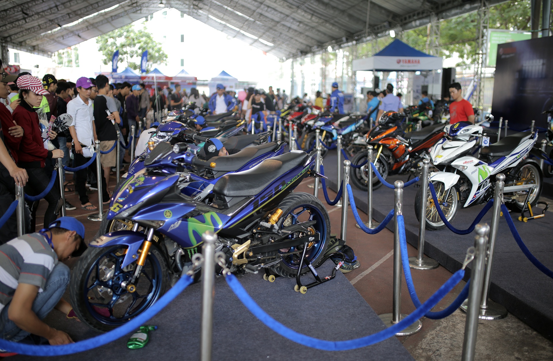 thi xe do Exciter tai TP.HCM anh 1