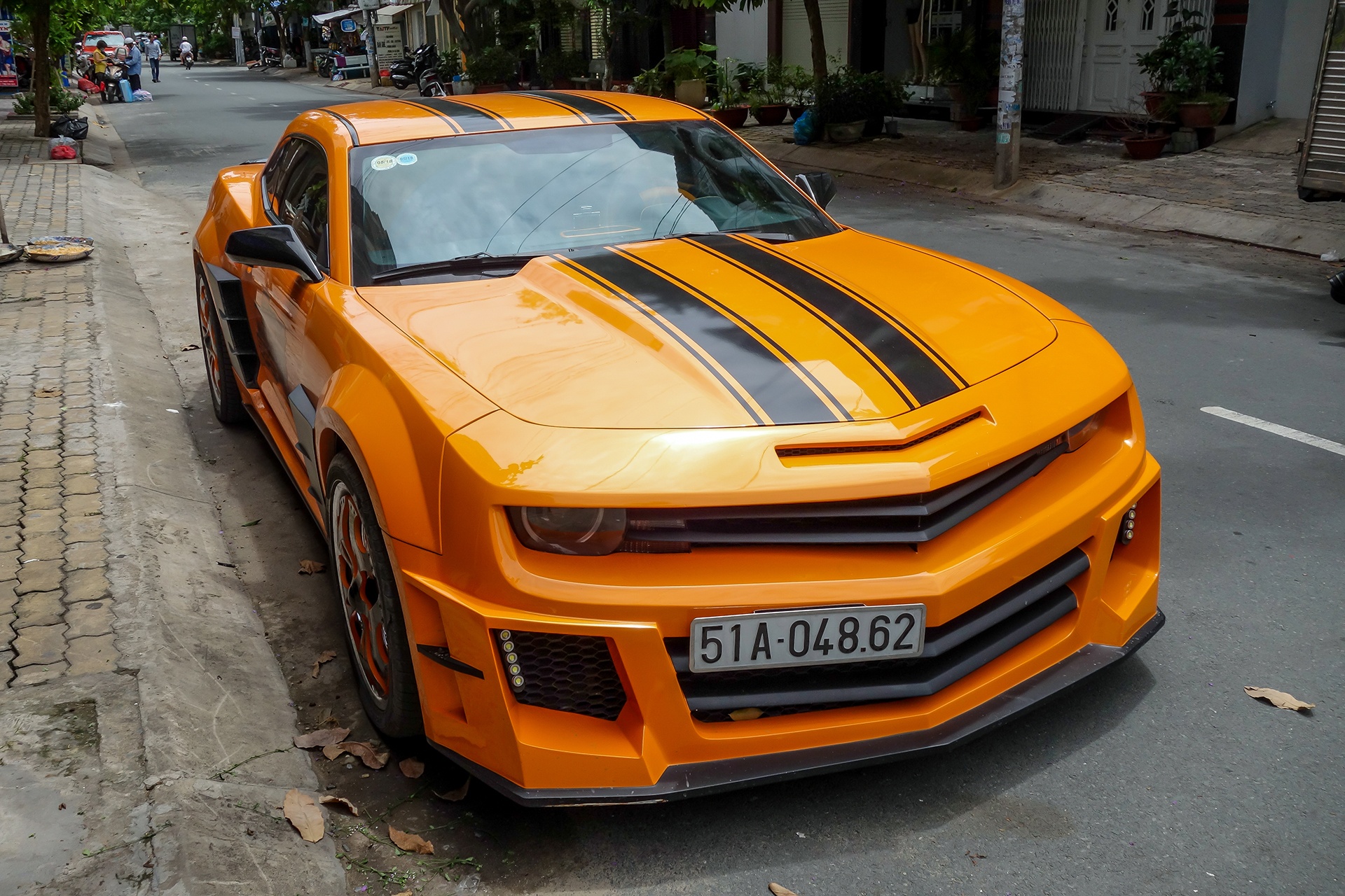 'Robot bien hinh' Chevrolet Camaro o Sai Gon hinh anh