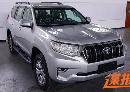 Toyota Land Cruiser Prado 2018 lo dien truoc ngay ra mat hinh anh