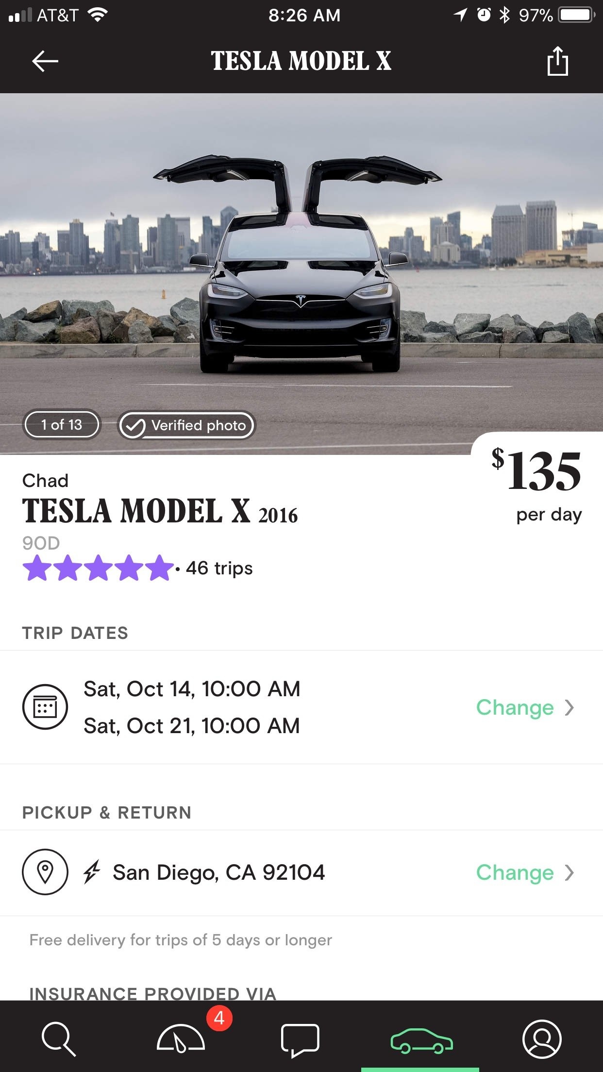 dịch vụ chia sẻ xe sang Turo ảnh 3 dich vu chia se xe sang Turo anh 3