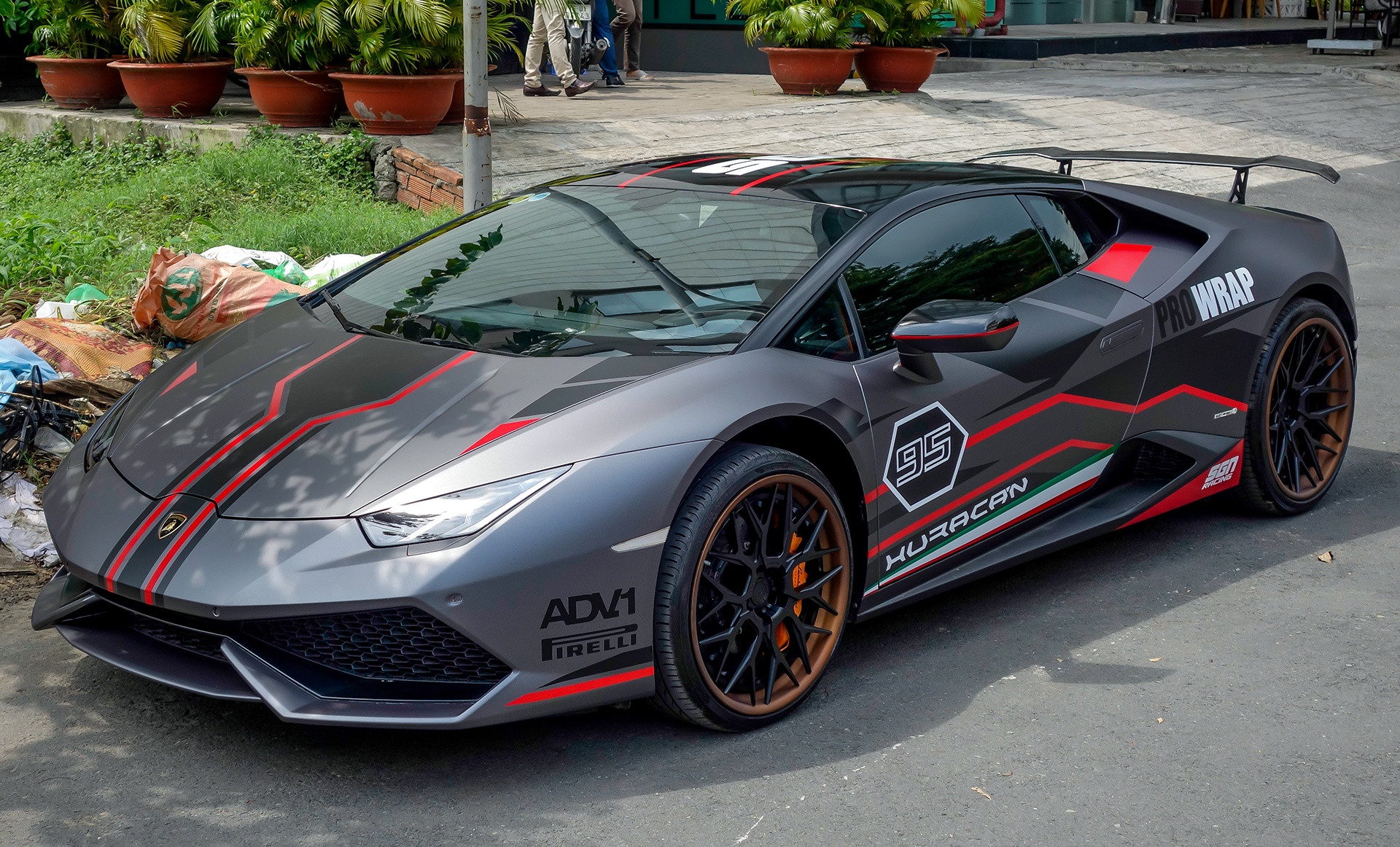 Lamborghini Huracan do o Sai Gon anh 1