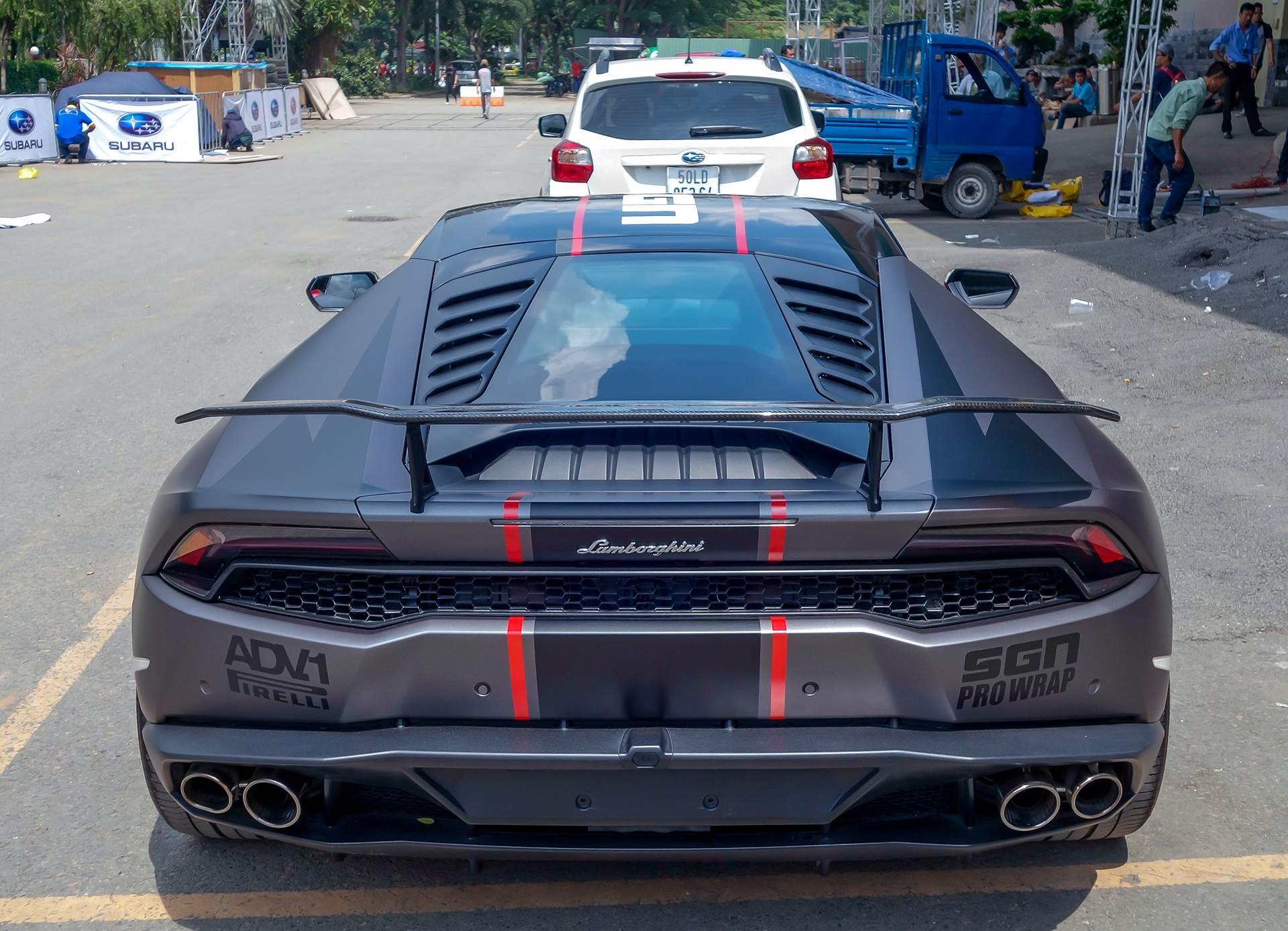 Lamborghini Huracan do o Sai Gon anh 3