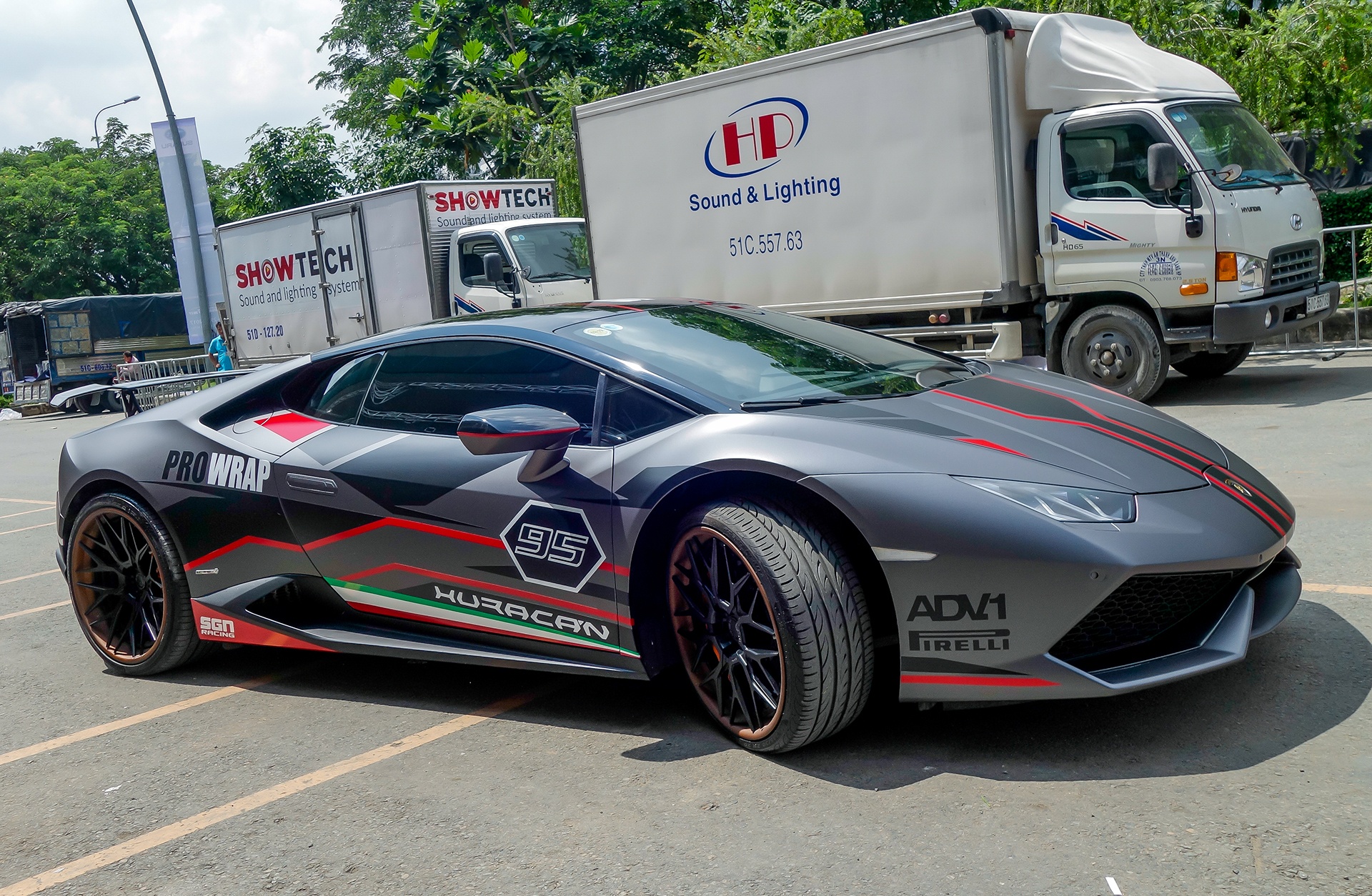 Lamborghini Huracan do o Sai Gon anh 7