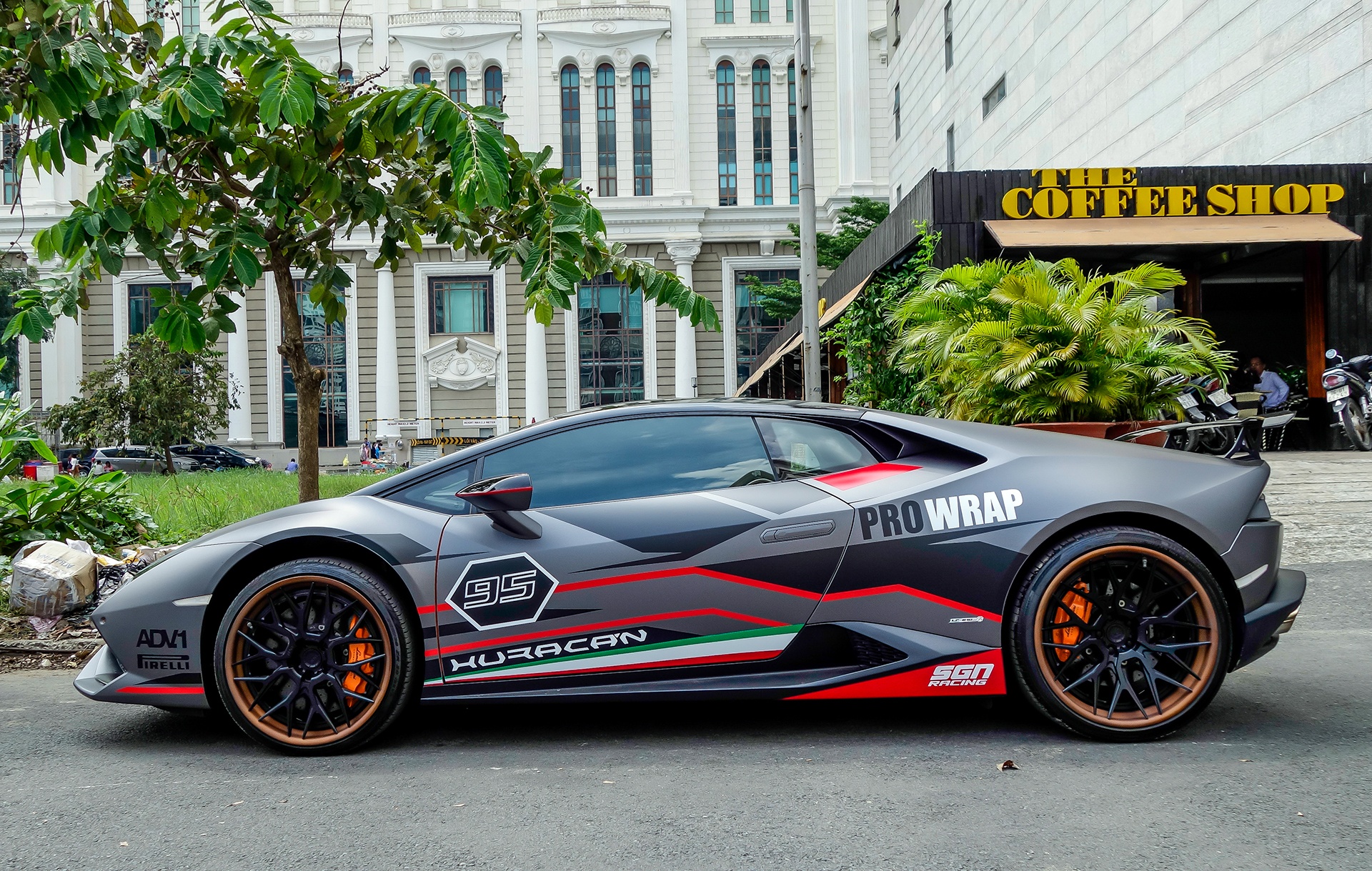 Lamborghini Huracan do o Sai Gon anh 8