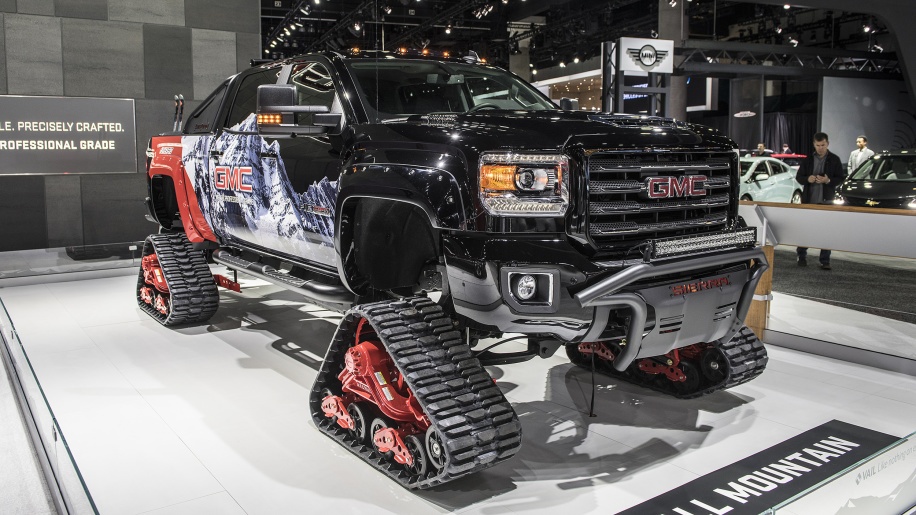 GMC Sierra 2500HD All Mountain ra mat anh 1