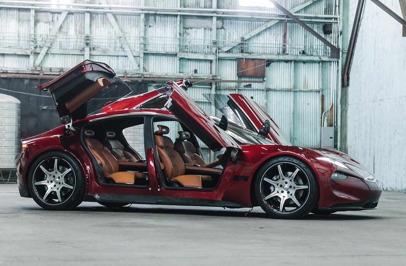 Fisker Emotion - doi thu Tesla Model S co cua canh buom hinh anh