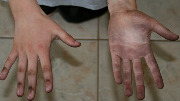 Cuoc song co cuc cua tre em Viet trong cac nong trai can sa hinh anh