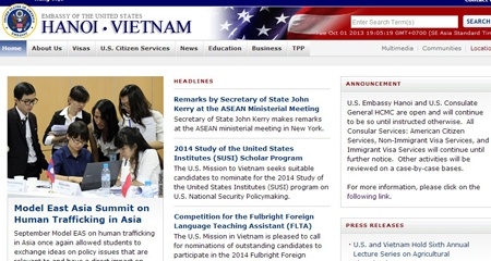 Dai su quan My tai Viet Nam van hoat dong hinh anh