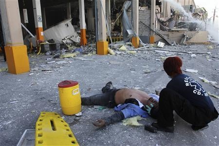 Canh tuong tan hoang sau vu no tai nha may keo o Mexico hinh anh