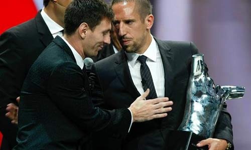 Danh sach 23 ung cu vien danh hieu Qua bong Vang FIFA 2013 hinh anh