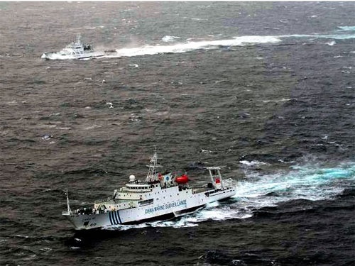 Tau Trung Quoc luon lo gan Senkaku/Dieu Ngu hinh anh