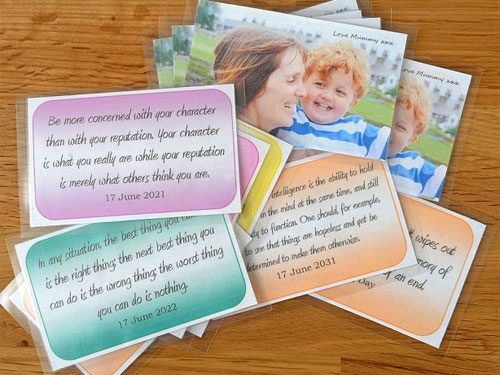 Nhung buc thu xuc dong nguoi me ung thu gui con trai hinh anh