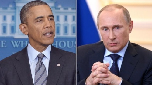 Putin dien dam voi Obama ve giai phap ngoai giao cho Ukraina hinh anh
