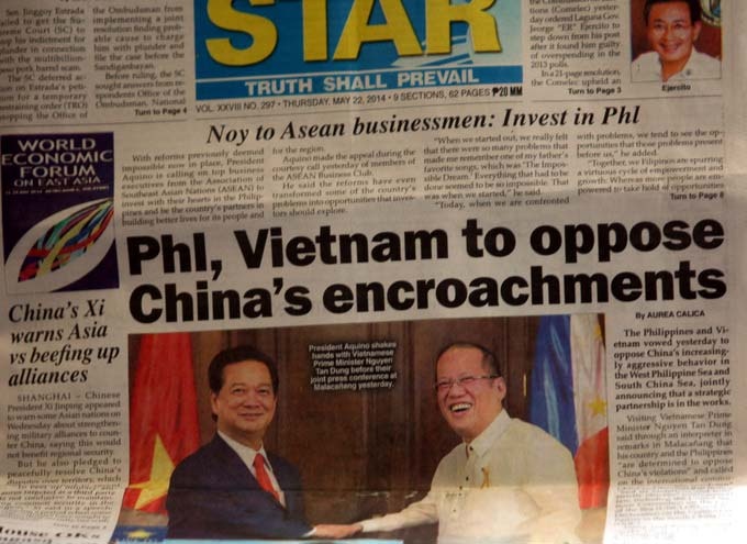 Bao chi Philippines lam dam phat bieu cua Thu tuong Viet Nam hinh anh