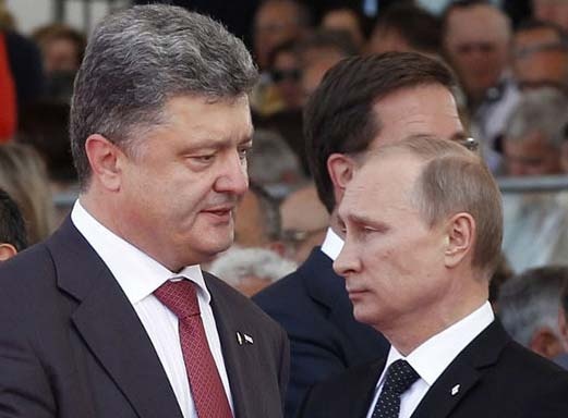 Putin gap Tong thong Ukraina lan dau tien hinh anh