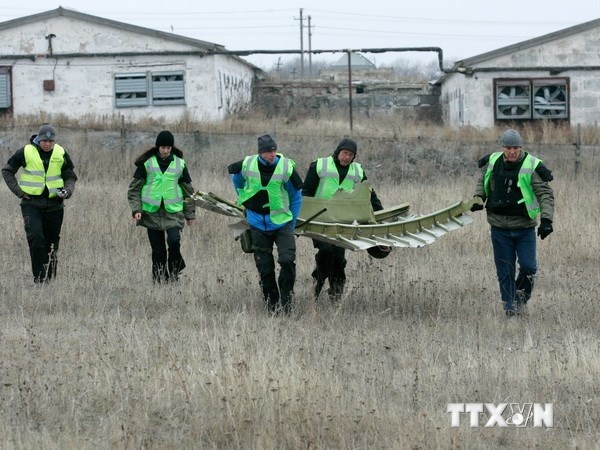 Mot phan xac may bay MH17 da duoc chuyen ve Kharkov hinh anh