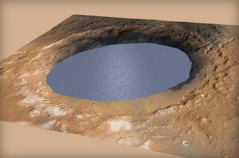 NASA cong bo gia thuyet chan dong tren sao Hoa hinh anh