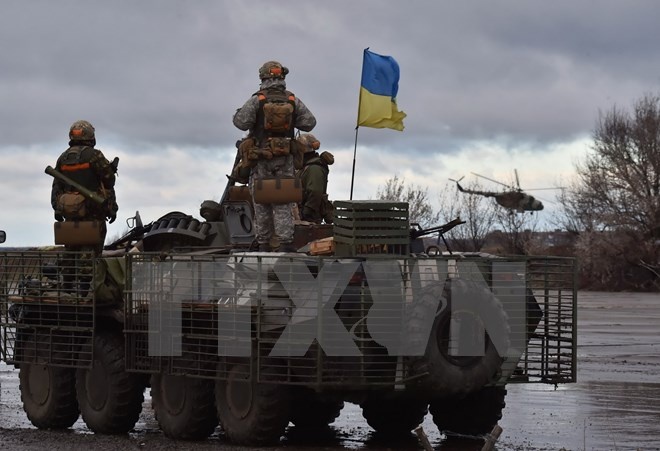 Ukraine: Dat thoa thuan ve xac dinh gioi tuyen tai Donbass hinh anh
