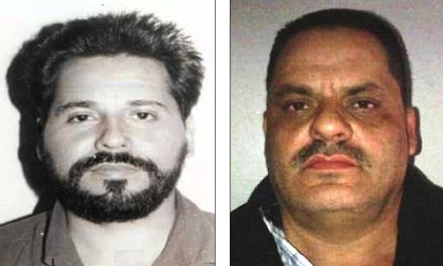 Chú ruột (trái) và cha (phải) của Emma đều là những nhân vật khét tiếng trong thế giới ma túy. Ảnh: Borderlandbeat/Televisa