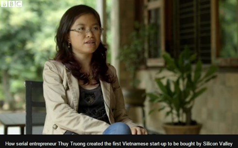 'Nu hoang khoi nghiep Viet Nam' len bao Anh hinh anh