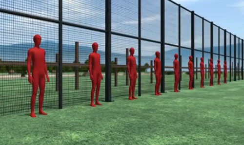 Du an tuong chan ngan nguoi nhap cu o bien gioi My - Mexico hinh anh