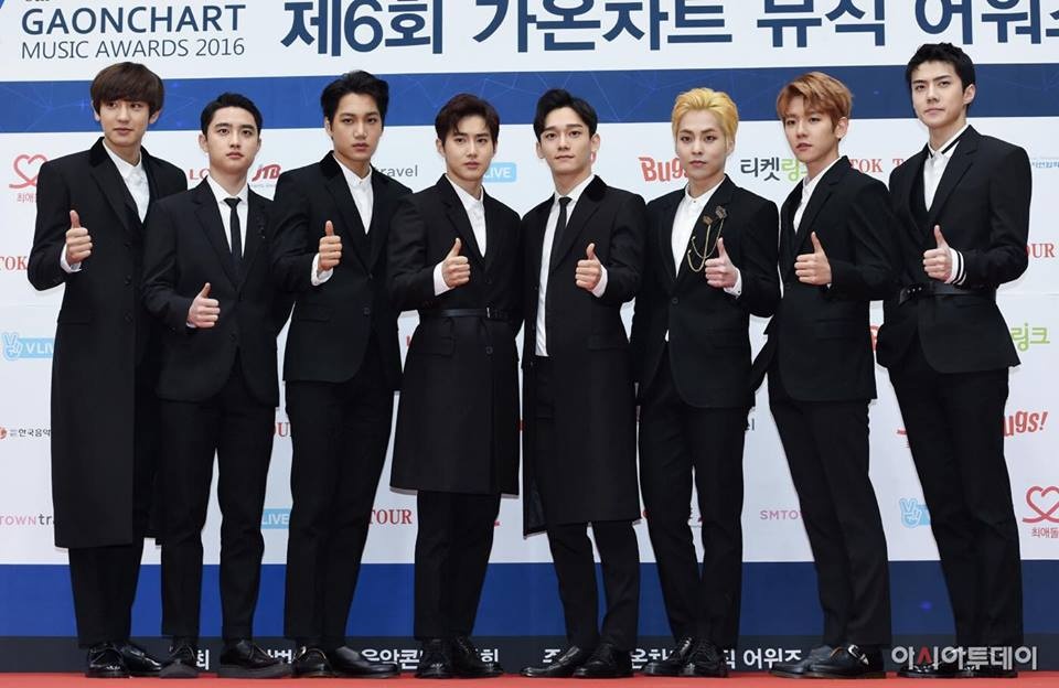 EXO,  Twice thắng đậm tại lễ trao giải Gaon ảnh 2 EXO,  Twice thang dam tai le trao giai Gaon anh 2
