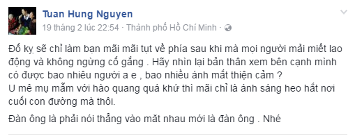 Tuấn Hưng phủ nhận 'đá đểu' Duy Mạnh ảnh 1 Tuan Hung phu nhan 'da deu' Duy Manh anh 1