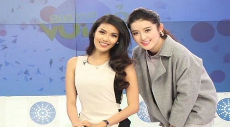 Lan Khue benh vuc Huyen My giua tranh cai de me day hanh ly hinh anh