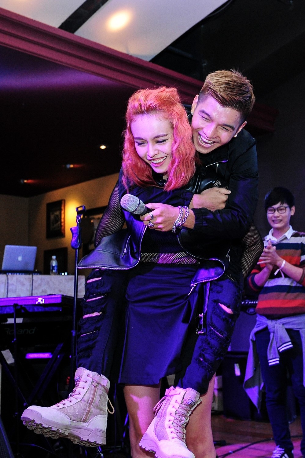 Cuong Seven va Mlee chia tay anh 2