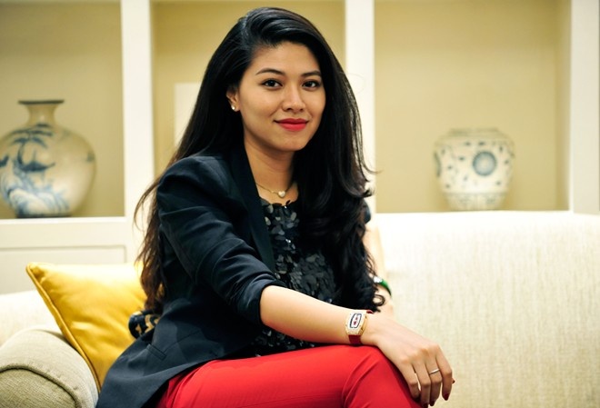 BTV Ngoc Trinh chia se ve van de con ong chau cha hinh anh