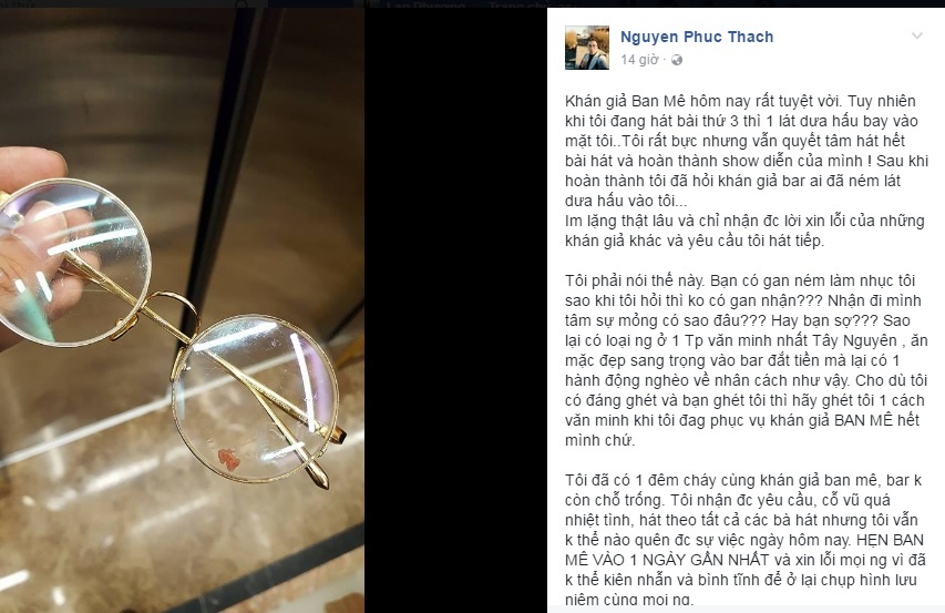 Only C bị ném dưa hấu vào mặt ảnh 1 Only C bi nem dua hau vao mat anh 1