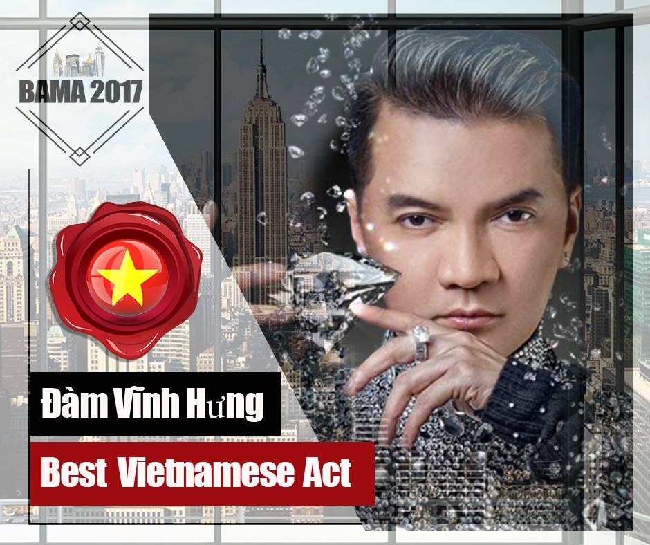 Đàm Vĩnh Hưng, Cẩm Ly được BAMA đề cử ảnh 1 Dam Vinh Hung, Cam Ly duoc BAMA de cu anh 1
