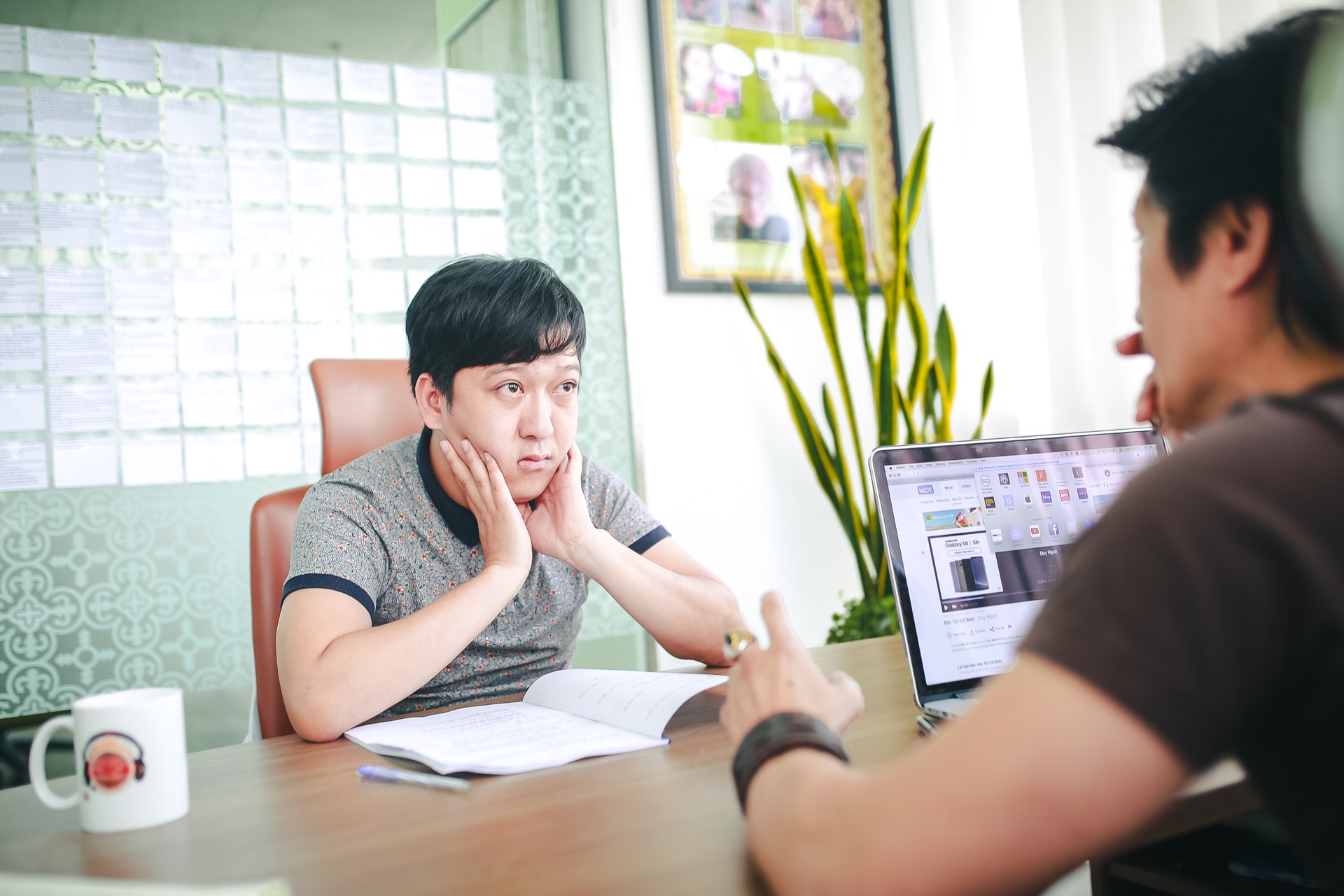 Truong Giang 'nham mat danh vo' trong phim hai hanh dong moi hinh anh