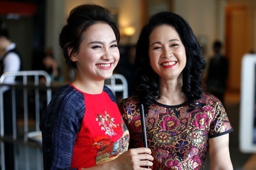 NSND Lan Huong chia se ve doan ket hinh anh