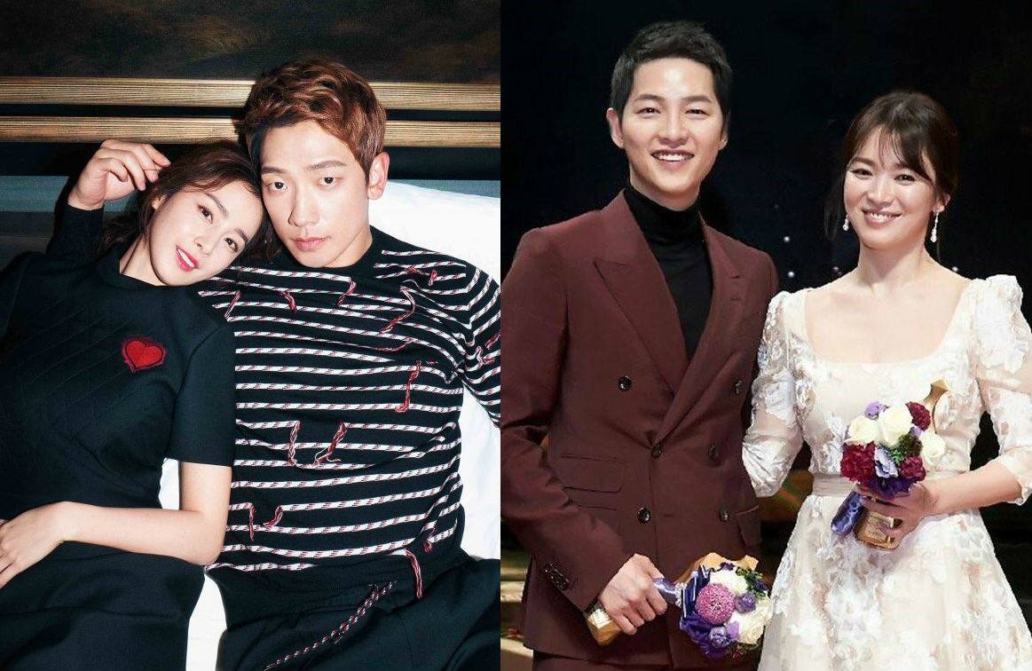Do quyen luc cua Song Joong Ki - Song Hye Kyo va Bi Rain - Kim Tae Hee hinh anh