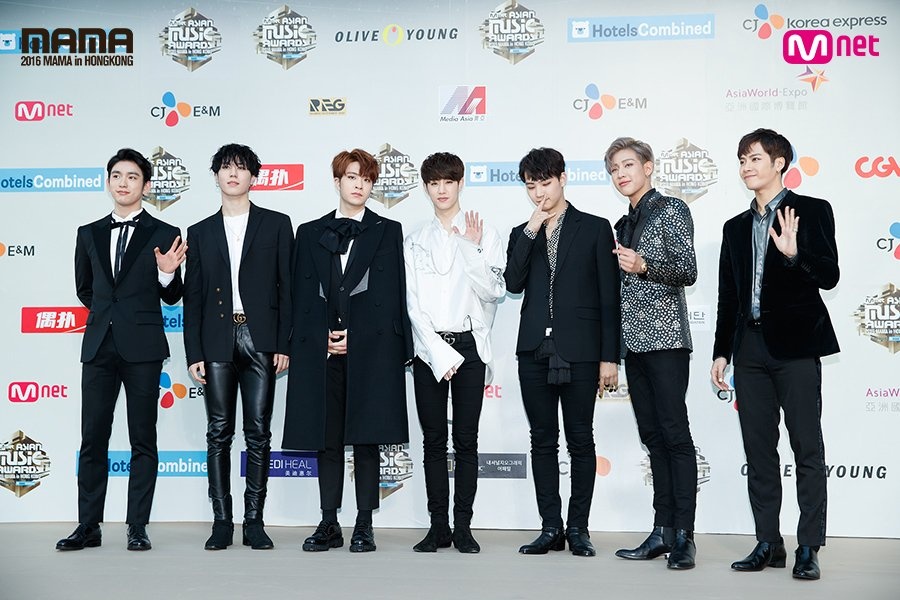 GOT7 bieu dien Hard Carry tai MAMA 2016 hinh anh