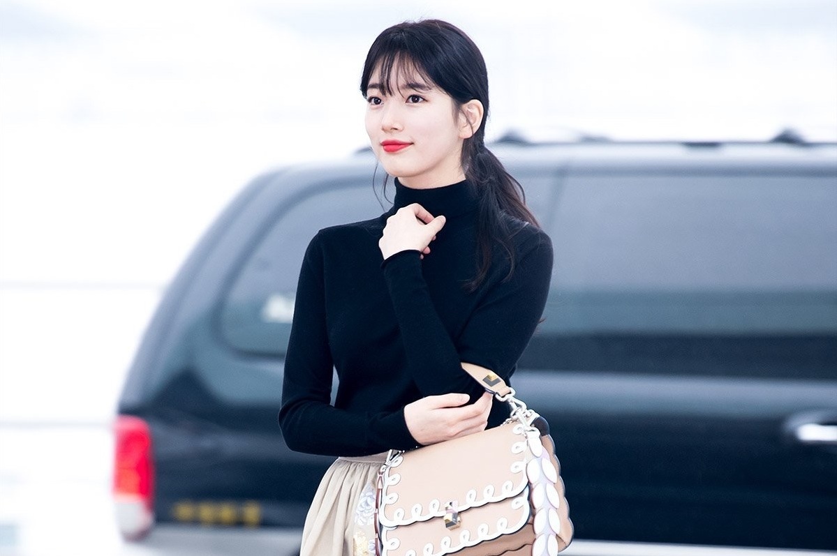 Street style ua chuong cua dan sao tre Han hinh anh