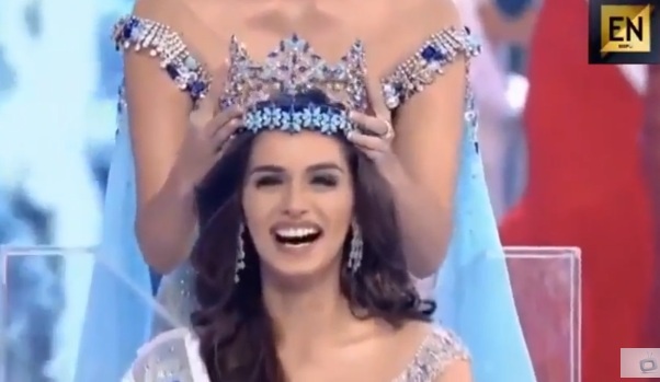 Nguoi dep An Do dang quang Hoa hau The gioi 2017 hinh anh