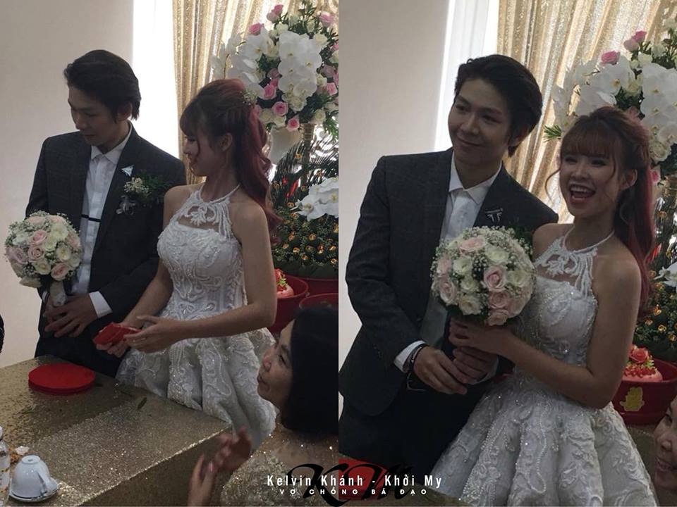 Video le cuoi cua Khoi My va Kelvin Khanh hinh anh