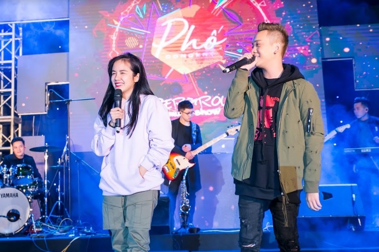JustaTee lan dau bieu dien ban hit 'Da lo yeu em nhieu' hinh anh