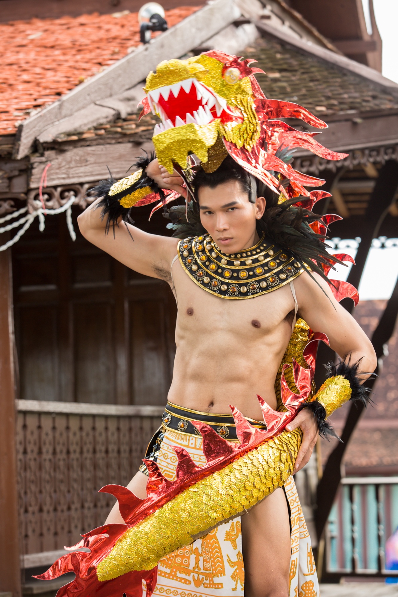 ngọc tình thi Manhunt International 2017 ảnh 1 ngoc tinh thi Manhunt International 2017 anh 1