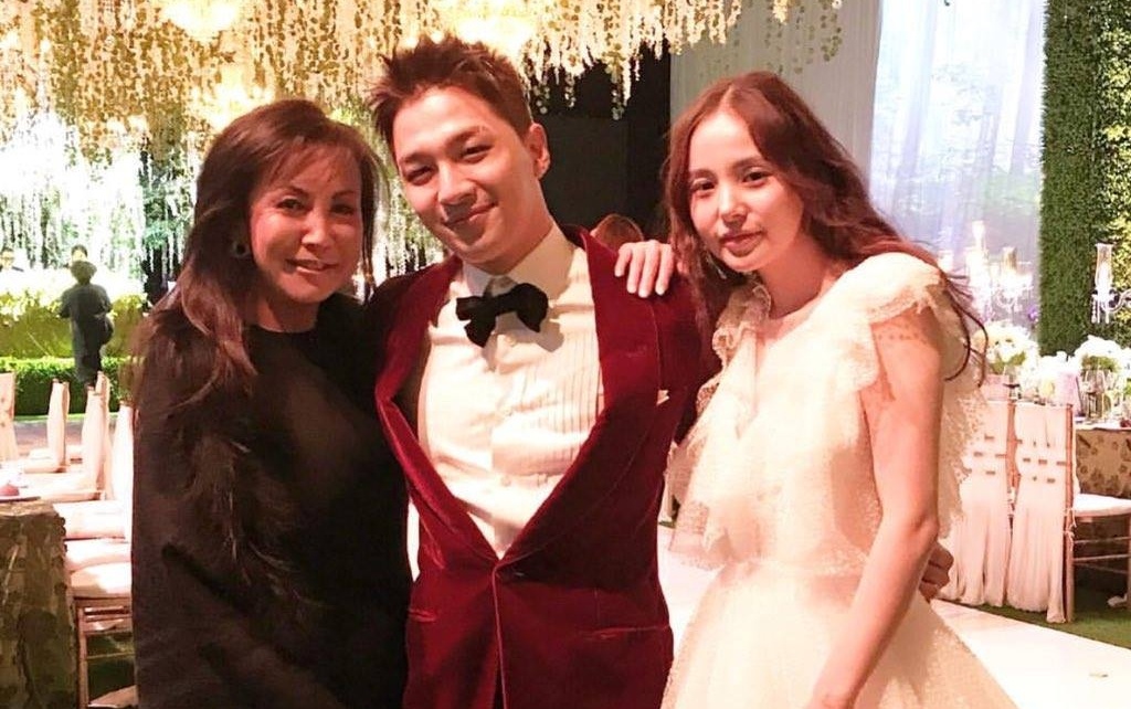 Vo chong Taeyang khieu vu trong tiec cuoi hinh anh